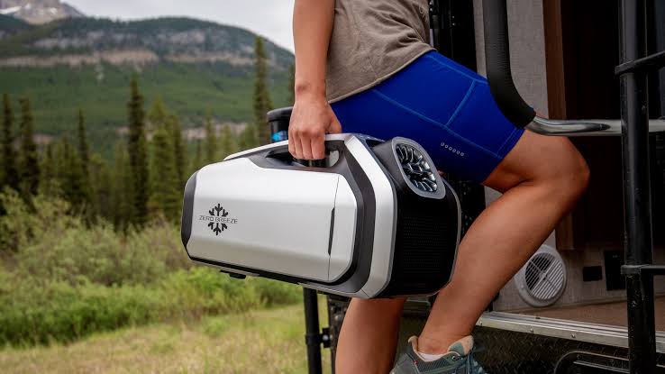 Zero Breeze Mark 2: Portable Cooling for Tents, Vans, RVs, and Cars
